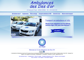 Ambulances-iles-or.com thumbnail