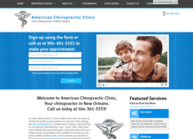 Americanchiroclinic.com thumbnail