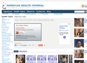 Americanhealthjournal.com thumbnail