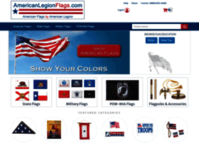 Americanlegionflags.com thumbnail