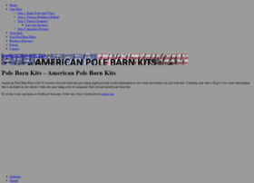 Americanpolebarnkits.com thumbnail