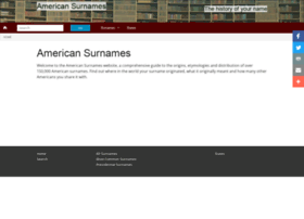 Americansurnames.us thumbnail