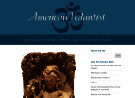 Americanvedantist.org thumbnail