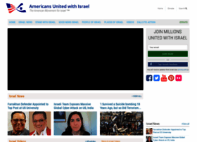 Americaunitedwithisrael.org thumbnail