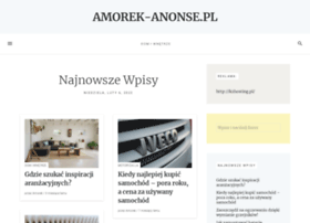 Amorek-anonse.pl thumbnail