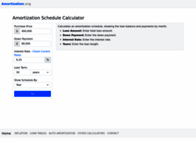 Amortization.org thumbnail