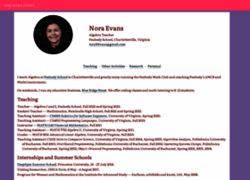 Ananoraevans.org thumbnail