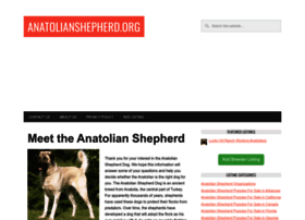 Anatolianshepherd.org thumbnail
