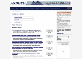 Andeangeology.cl thumbnail