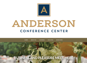 Andersonconferencecenter.com thumbnail