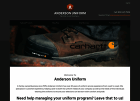 Andersonuniform.com thumbnail
