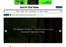 Andonthatnotee.com thumbnail