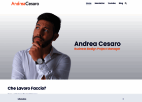 Andreacesaro.com thumbnail