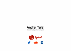 Andreitulai.com thumbnail