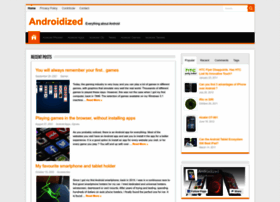 Androidized.com thumbnail