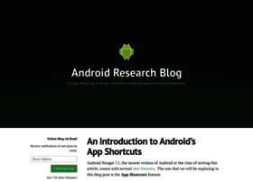 Androidresearch.wordpress.com thumbnail
