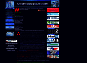 Anesthesiologistassistant.com thumbnail