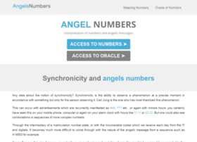 Angelsnumbers.com thumbnail