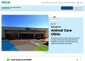 Animalcareclinicrr.com thumbnail