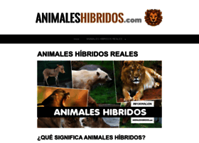 Animaleshibridos.com thumbnail