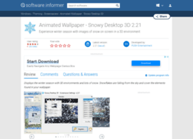Animated-wallpaper-snowy-desktop-3d.software.informer.com thumbnail