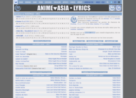 Animeasialyrics.free.fr thumbnail