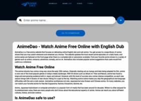 animedao.city at WI. AnimeDao - Watch Anime Free Online with English Dub