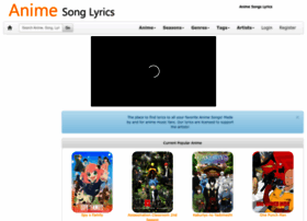 Animesonglyrics.com thumbnail