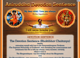 Aniruddha-devotionsentience.com thumbnail