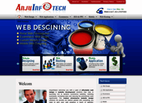 Anjuinfotech.com thumbnail