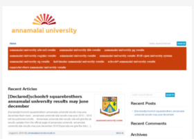 Annamalai.university-results.in thumbnail