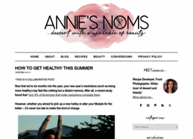 Anniesnoms.com thumbnail