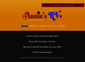 Anniesrvs.com thumbnail