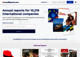 Annualreports.com thumbnail