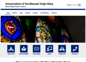 Annunciationchurchbvm.org thumbnail