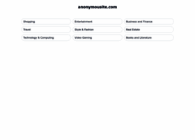 Anonymousite.com thumbnail