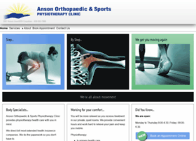 Ansonphysiotherapy.com thumbnail