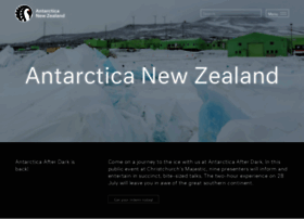 Antarcticanz.govt.nz thumbnail
