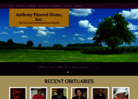 Anthonyfuneralhome.net thumbnail
