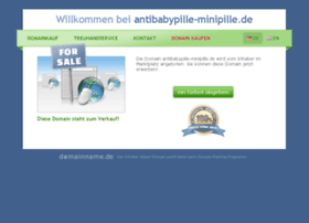Antibabypille-minipille.de thumbnail
