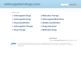 Anticoagulant-drugs.com thumbnail