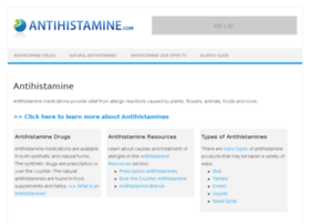 Antihistamine.com thumbnail