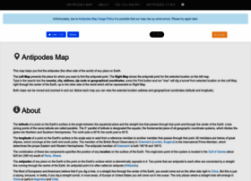 Antipodesmap.com thumbnail