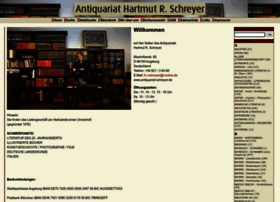Antiquariat-schreyer.de thumbnail