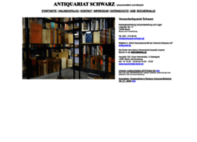 Antiquariat-schwarz.de thumbnail