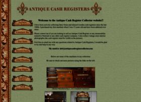 Antiquecashregistercollector.com thumbnail
