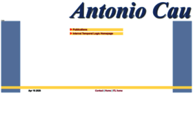 Antonio-cau.co.uk thumbnail
