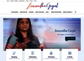 Anuradhagoyal.com thumbnail