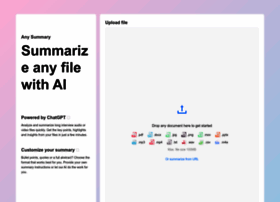 Anysummary.app thumbnail
