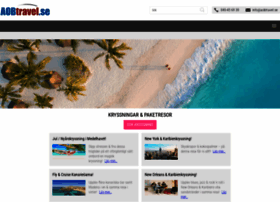 Aobtravel.se thumbnail